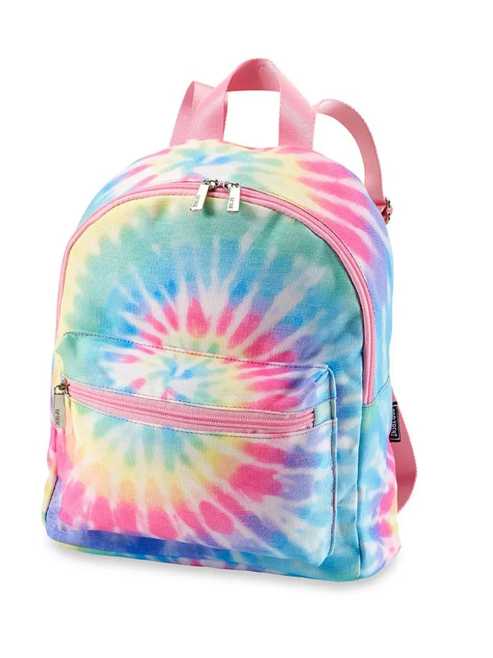 NWT Top Trenz Pastel Tie-Dye Canvas Mini Girls Backpack